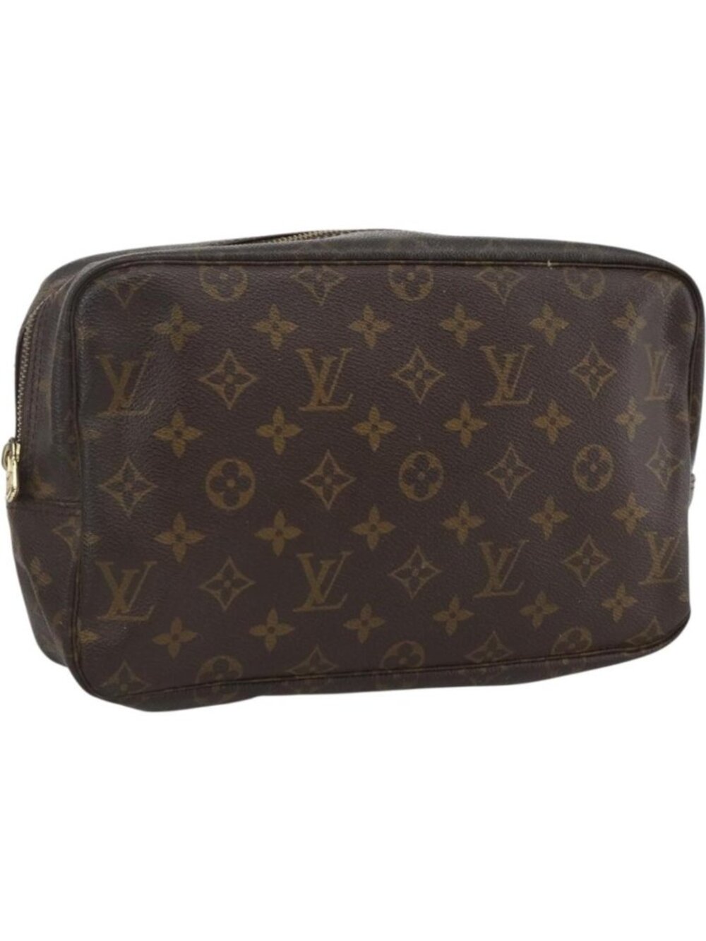 LOUIS VUITTON Monogram Trousse Toilette 28 Clutch Bag M47522